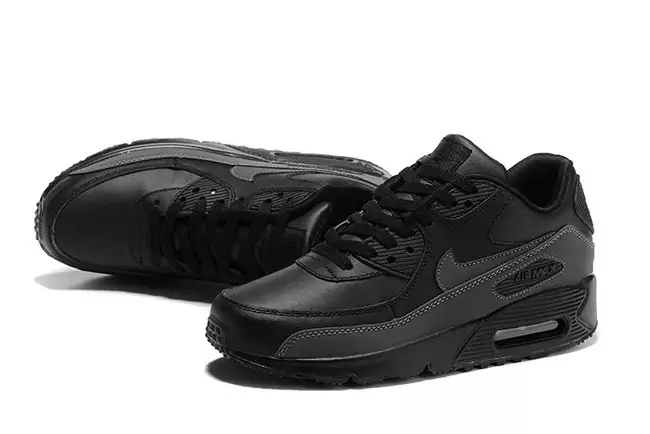air max 90 chaussures nike tendance retro black gray